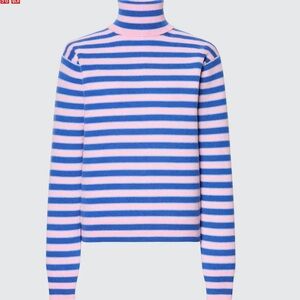 Marni Uniqlo Cashmere Turtleneck Sweater - Size small